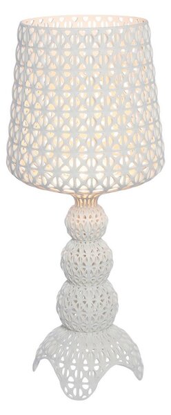 Stolové Lampa Kartell, Mini Kabuki, stmievateľné, Biela, Obývacia izba, Plast, Dizajnový