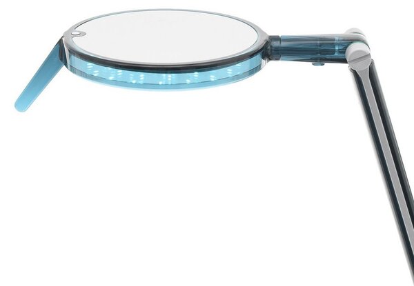 Stolové Lampa Kartell, Aledin Tec, Modrá, Obývacia izba, Plast, Moderný