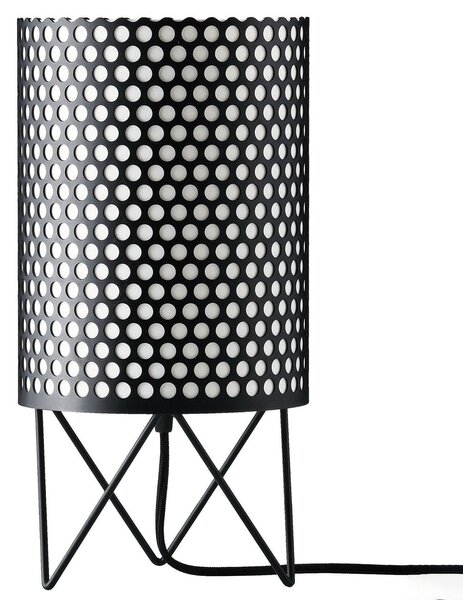 Stolové Lampa GUBI, Pedrera, Čierna, Obývacia izba, Kov, Dizajnový