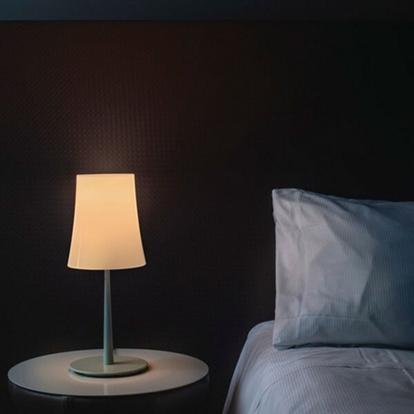 Stolové Lampa Foscarini, Birdie Easy, Zelená, Obývacia izba, Kov, Dizajnový