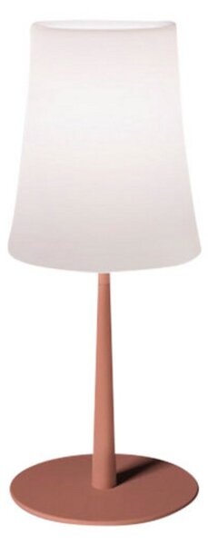 Stolové Lampa Foscarini, Birdie Easy, Červená, Obývacia izba, Kov, Dizajnový