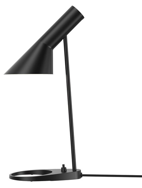 Stolové Lampa Louis Poulsen, AJ Mini, Čierna, Obývacia izba, Kov, Dizajnový