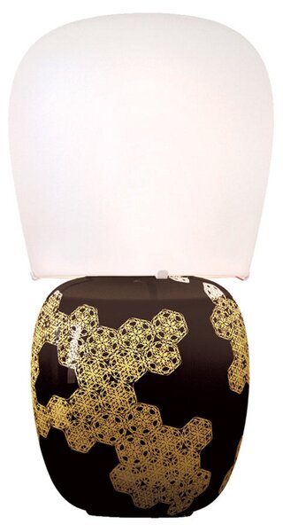 Stolové Lampa kdln, Hive, Čierna, Obývacia izba, Keramika, Dizajnový