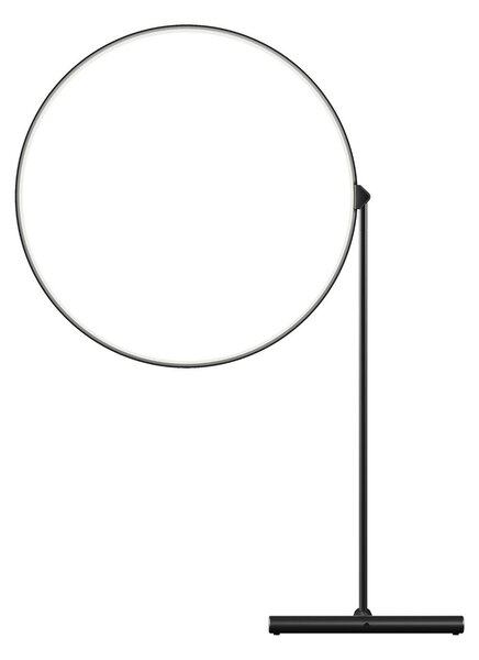 Stolové Lampa kdln, Poise, stmievateľné, Čierna, Obývacia izba, Kov, Dizajnový
