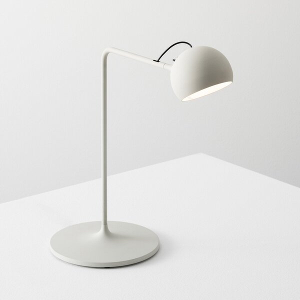 Stolové Lampa Artemide, Ixa, stmievateľné, Sivá, Obývacia izba, Kov, Dizajnový