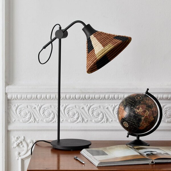 Stolové Lampa Forestier, Parrot, Čierna, Obývacia izba, Kov, Dizajnový