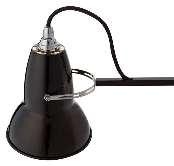 Stojacie Lampa Anglepoise, Original 1227, Čierna, Obývacia izba, Kov, Industriálny