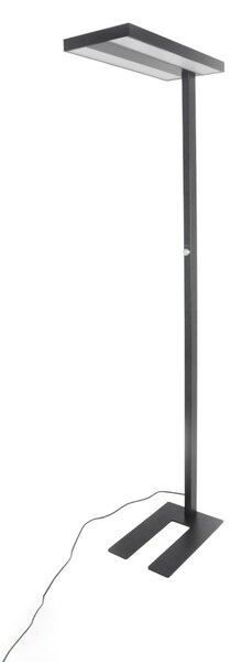 Stojacie Lampa Arcchio, Logan Basic, stmievateľné, Čierna, Pracovňa, Hliník, Moderný