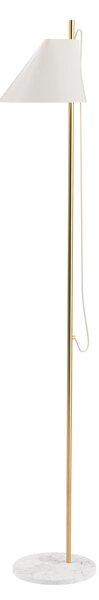 Stojacie Lampa Louis Poulsen, Yuh Brass, stmievateľné, Biela, Obývacia izba, Kov, Dizajnový
