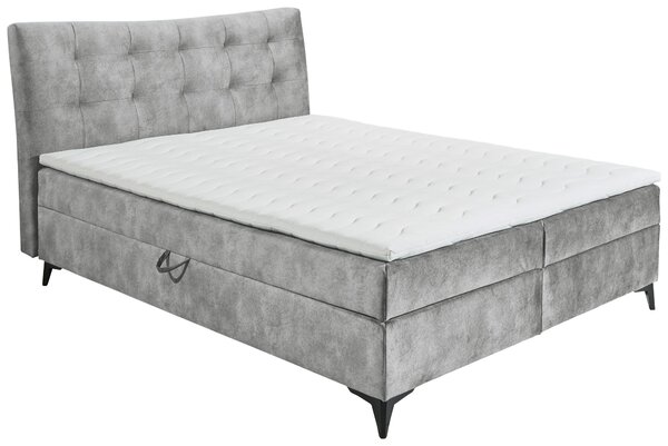 AMERICKÁ POSTEĽ, 180/200 cm, sivá MID.YOU - Online Only spálne, Online Only