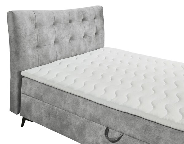AMERICKÁ POSTEĽ, 180/200 cm, sivá MID.YOU - Online Only spálne, Online Only