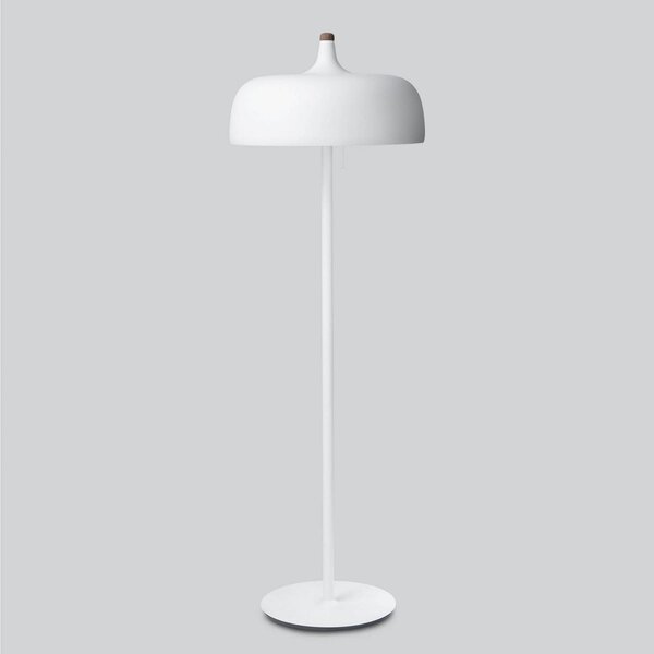 Stojacie Lampa Northern, Acorn, Biela, Obývacia izba, Kov, Dizajnový