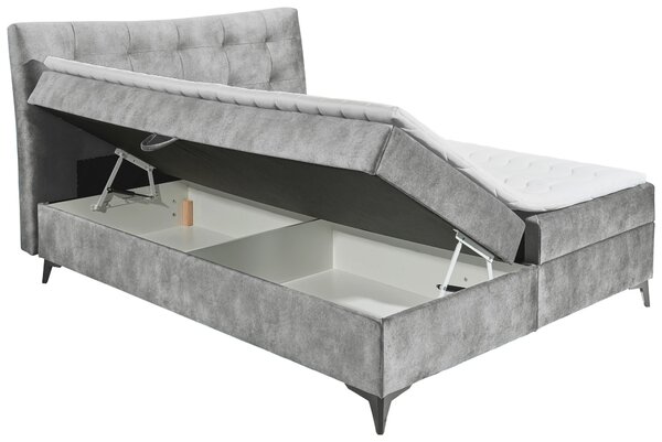 AMERICKÁ POSTEĽ, 180/200 cm, sivá MID.YOU - Online Only spálne, Online Only