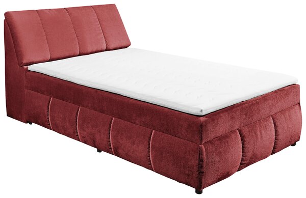 AMERICKÁ POSTEĽ, 120/200 cm, červená MID.YOU - Online Only spálne, Online Only