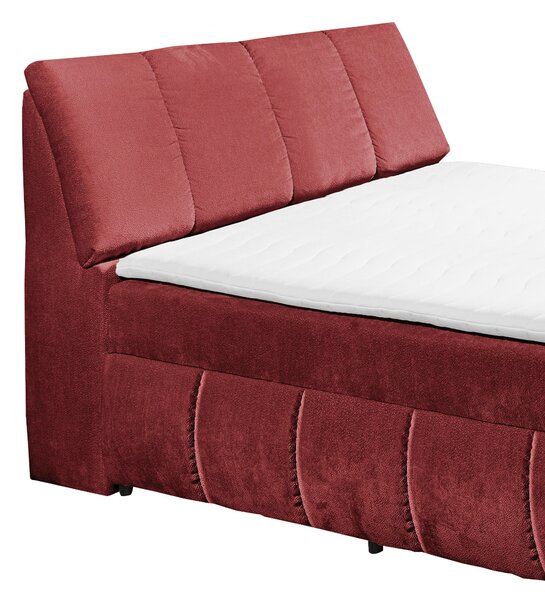 AMERICKÁ POSTEĽ, 120/200 cm, červená MID.YOU - Online Only spálne, Online Only