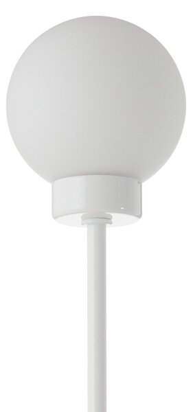 Stojacie Lampa Northern, Snowball, stmievateľné, Biela, Obývacia izba, Kov, Dizajnový