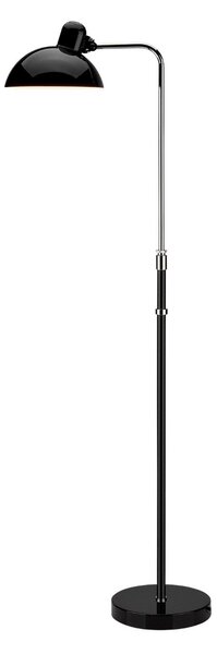 Stojacie Lampa FRITZ HANSEN, Kaiser Idell 6580-F Luxus, Čierna, Obývacia izba, Kov, Dizajnový