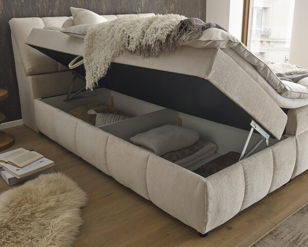 AMERICKÁ POSTEĽ, 160/200 cm, béžová MID.YOU - Online Only spálne, Online Only