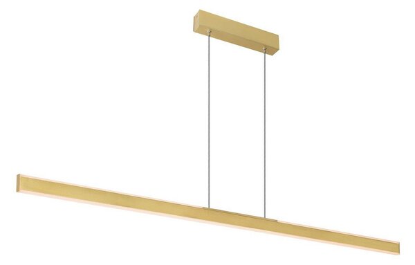 Závesné svietidlá SLV, One Linear, stmievateľné, Zlatá / Mosadz, Kuchyňa, Kov, Moderný