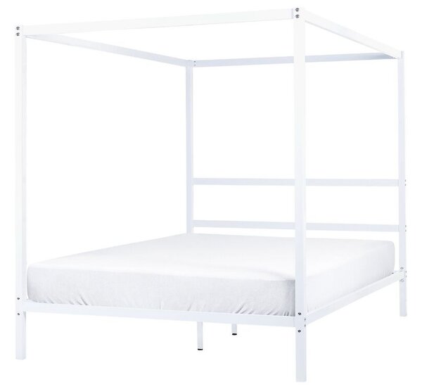 Manželská posteľ 160 cm Lesta (biela). Vlastná spoľahlivá doprava až k Vám domov. 1080914