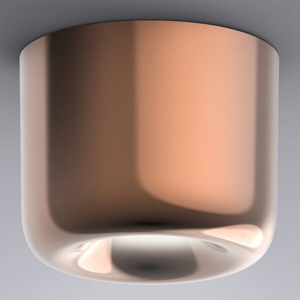 Stropné Lampa Serien Lighting, Cavity Ceiling L, stmievateľné, Bronzová / Stará Mosadz, Obývacia izba, Kov, Dizajnový