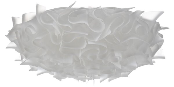 Stropné Lampa Slamp, VELI, stmievateľné, Biela, Obývacia izba, Plast, Dizajnový