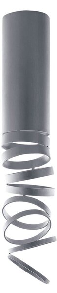 Stropné Lampa Artemide, Decomposé, stmievateľné, Sivá, Obývacia izba, Kov, Dizajnový