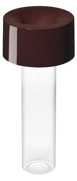 Stolové Lampa Foscarini, Fleur, stmievateľné, Červená, Obývacia izba, Sklo, Moderný