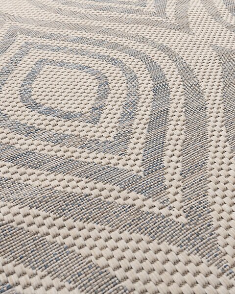 Koberec Breeze beige/raw/blue 200x290cm