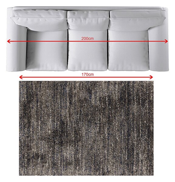 Koberec Royal Nomadic Living dark grey/sailor blue 120x170cm