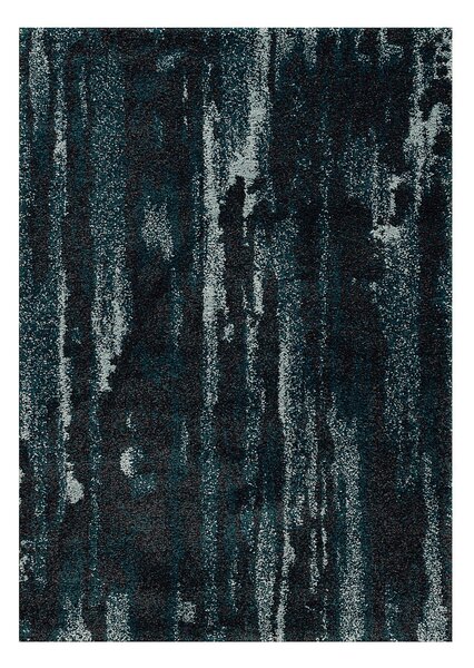 Koberec Softness near black/peacock blue 120x170cm