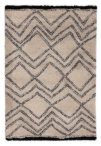 Koberec Royal Nomadic sand/black 120x170cm