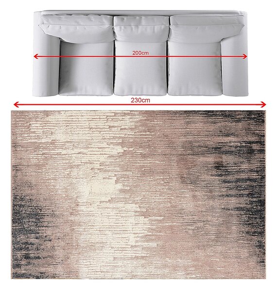 Koberec Sevilla dusty rose/paper white 160x230cm