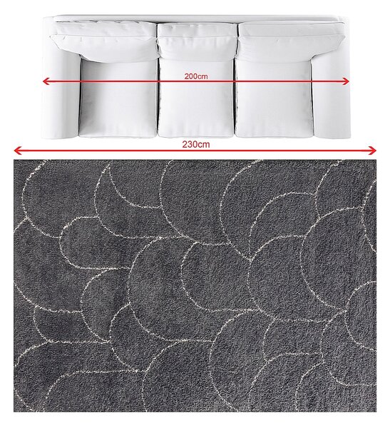 Koberec Royal smoky blue/cream 160x230cm