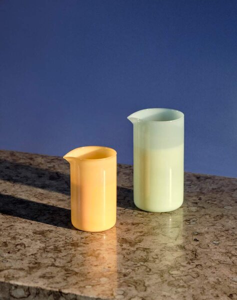 HAY Sklenený džbán Borosilicate Medium, jade light green