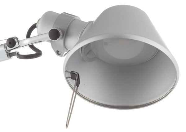 Stolové Lampa Artemide, Tolomeo Midi, stmievateľné, Metalická, Pracovňa, Kov, Dizajnový