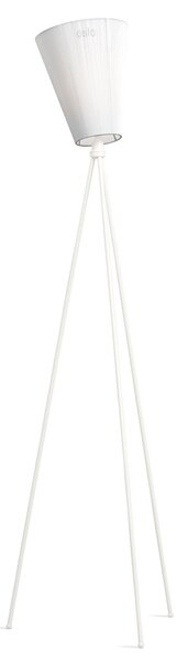 Stojacie Lampa Northern, Oslo Wood, stmievateľné, Biela, Obývacia izba, Tkanina / Textil, Dizajnový