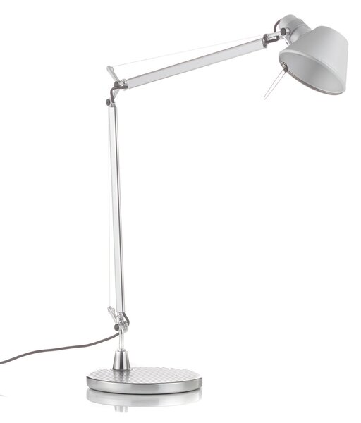 Stolové Lampa Artemide, Tolomeo Midi, stmievateľné, Metalická, Pracovňa, Kov, Dizajnový