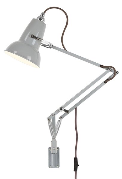 Nástenné Svietidlo Anglepoise, Original 1227, Sivá, Pracovňa, Kov, Industriálny