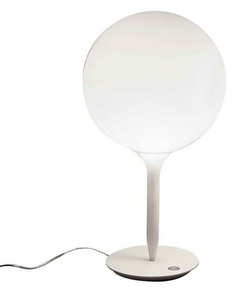Stolové Lampa Artemide, Castore, stmievateľné, Biela, Obývacia izba, Plast, Dizajnový