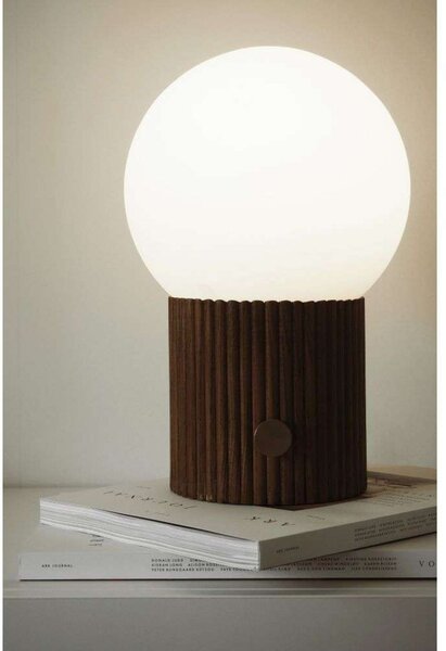 Stolové Lampa Globen Lighting, Drevo, Plast