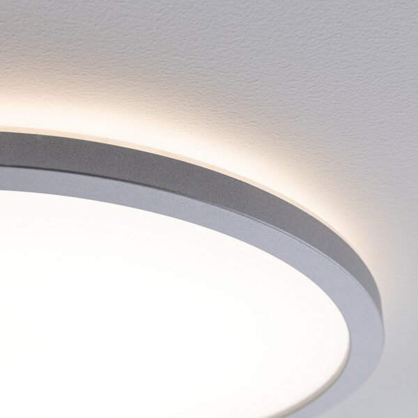 Stropné Lampa Paulmann, Atria Shine, Sivá, Obývacia izba, Plast, Moderný