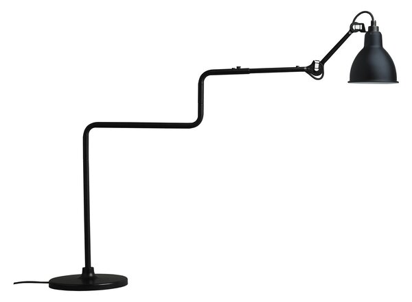 Stolové Lampa Lampe Gras, Čierna, Obývacia izba, Kov