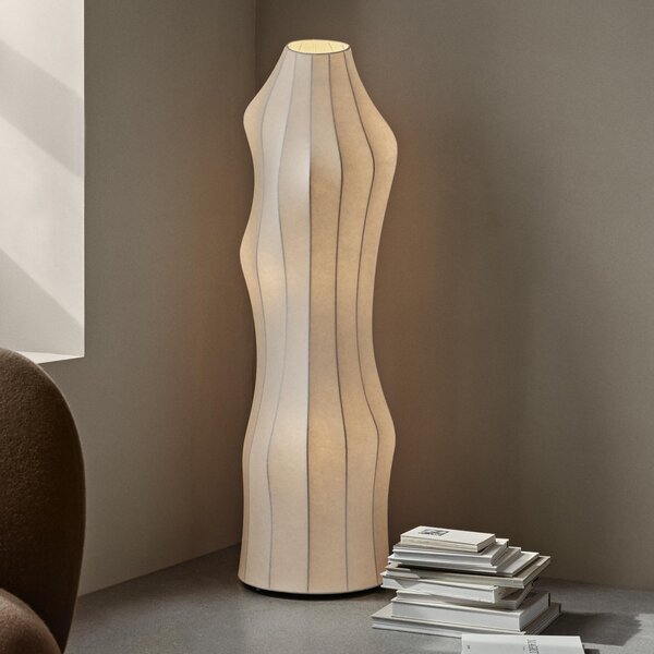 Stojacie Lampa ferm LIVING, Dea, Biela, Obývacia izba, Kov, Dizajnový