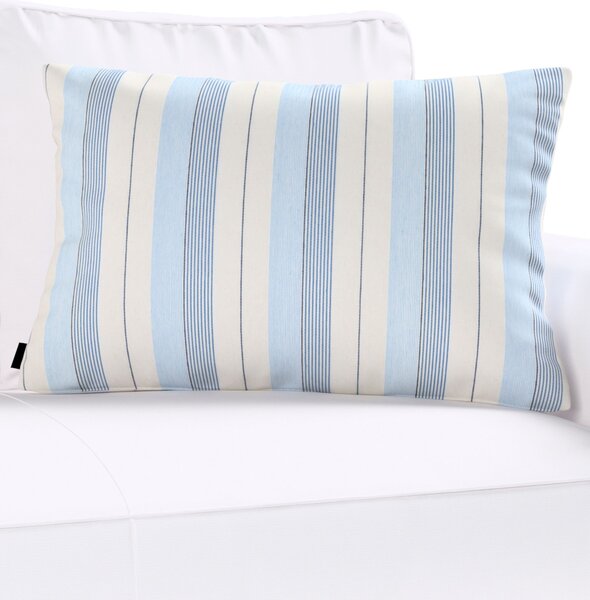 Karin - jednoduchá obliečka, 60x40cm farba produktu modrá látka zapletaná, vzorované