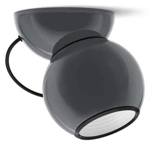 Stropné Lampa Stilnovo, Gravitino, stmievateľné, Sivá, Obývacia izba, Kov, Dizajnový