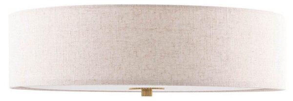 Stropné Lampa Globen Lighting, Béžová, Obývacia izba, Tkanina / Textil
