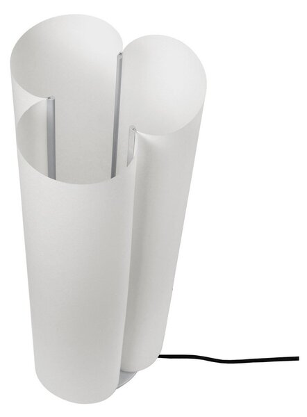 Stojacie Lampa ferm LIVING, Boe, Biela, Obývacia izba, Papier / Kartón, Moderný