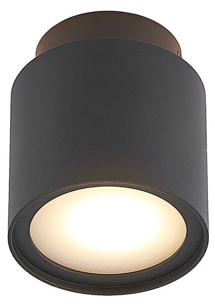 Stropné Lampa Arcchio, Walisa, stmievateľné, Čierna, Obývacia izba, Hliník, Moderný