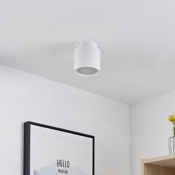 Stropné Lampa Arcchio, Walisa, stmievateľné, Biela, Obývacia izba, Hliník, Moderný